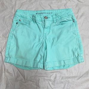 Celebrity Pink Mint Shorts Size 14 Girls